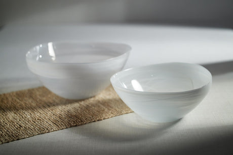 Zodax Reneta Alabaster Glass Bowls, Set of 6