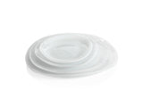 Zodax 6.75" Reneta Alabaster Glass Plates, Set of 6