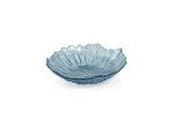 Zodax Axel Icy Sapphire Freeform Glass Serving Bowls, Set of 6