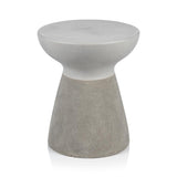 Zodax Pacheco Two-Tone Earthenware Stool