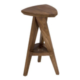 NOIR Twist Counter Stool Teak