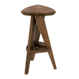 NOIR Twist Counter Stool Teak
