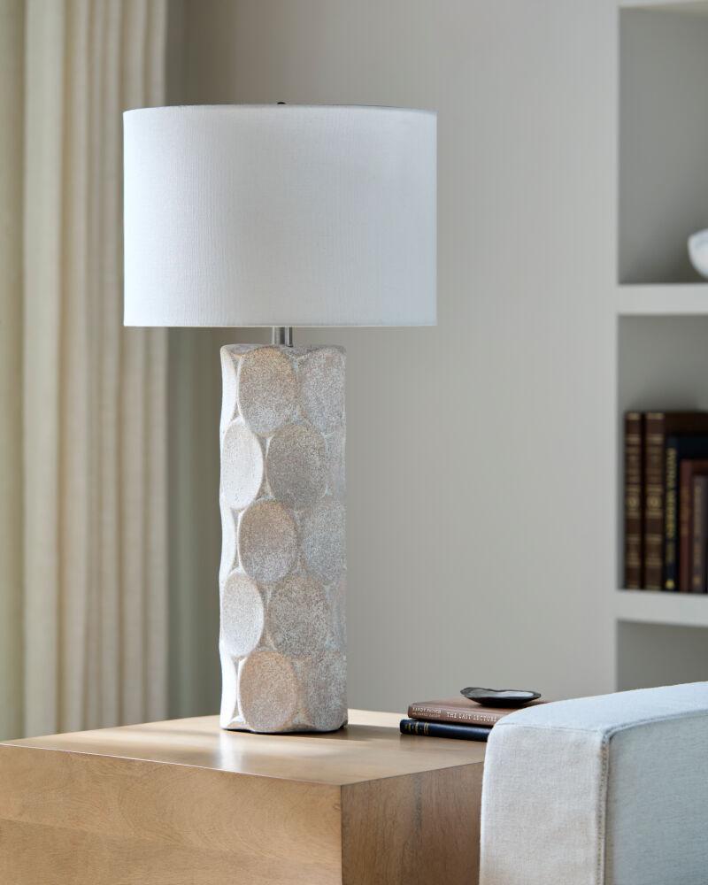 Surya Bimbila BBM-001 28"H x 15"W x 17"D Table Lighting