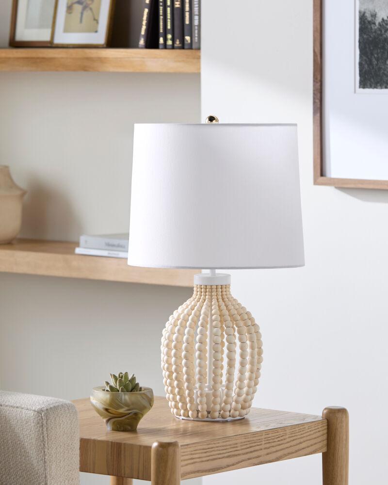 Livabliss Bawku BWU-001 23"H x 13"W x 13"D Table Lighting