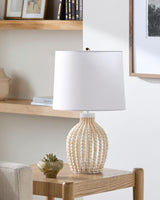 Livabliss Bawku BWU-001 23"H x 13"W x 13"D Table Lighting