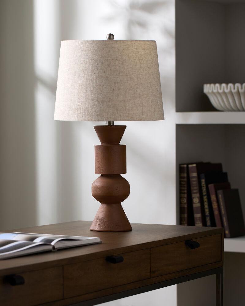 Livabliss Cadet CAD-001 25"H x 14"W x 14"D Table Lighting