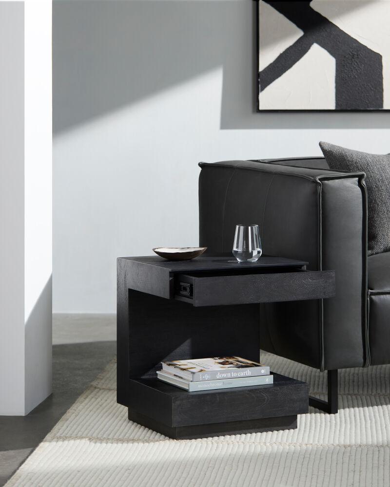 Surya Coburn CBRN-004 20"H x 18"W x 16"D Accent Table