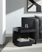 Surya Coburn CBRN-004 20"H x 18"W x 16"D Accent Table