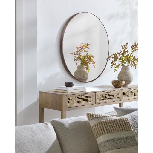 Surya Aranya RAY-049 40"H x 40"W x 1"D Mirror
