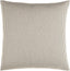 Surya Skinny Stripe SSP-001 Charcoal Light Beige 20"H x 20"W Pillow Cover