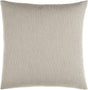 Surya Skinny Stripe SSP-001 Charcoal Light Beige 20"H x 20"W Pillow Cover