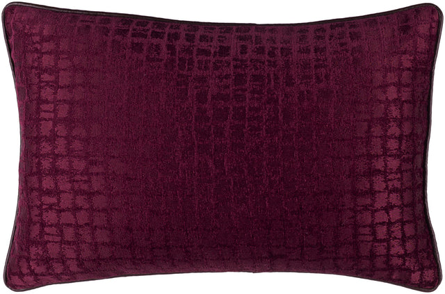 Surya Tambi TBI-004 Burgundy Dark Brown 13"H x 20"W Pillow Kit