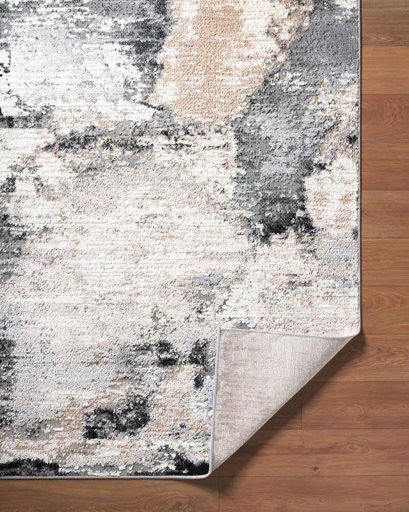 Livabliss Siyah SIY-2312 5'3" x 7' Machine Woven Rug