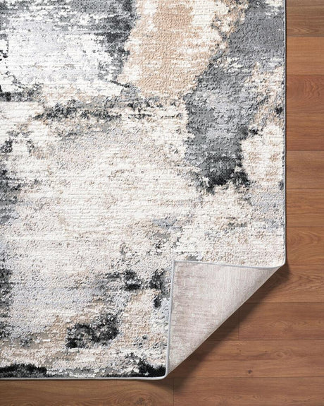 Livabliss Siyah SIY-2312 5'3" x 7' Machine Woven Rug