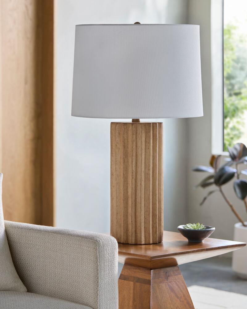 Surya Terza TRZ-001 28"H x 16"W x 16"D Table Lighting