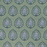 Gaston Y Daniela PALMETA FONDO VERDE Upholstery Fabric