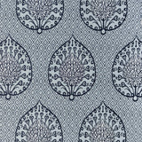 Gaston Y Daniela PALMETA FONDO AZUL Upholstery Fabric