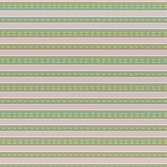 Gaston Y Daniela KORA VERDE/NARANJA Upholstery Fabric