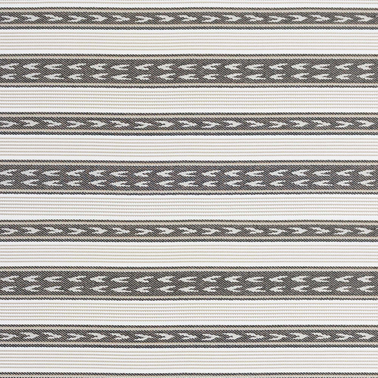 Gaston Y Daniela KORA CHOCOLATE/BEIGE Upholstery Fabric