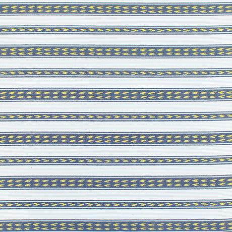 Gaston Y Daniela KORA BABY BLUE/NAVY Upholstery Fabric