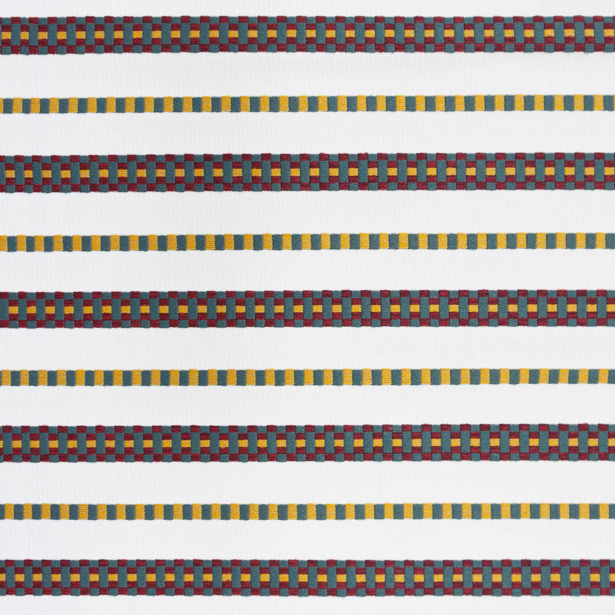 Gaston Y Daniela LOTA ORO/BURDEOS Upholstery Fabric