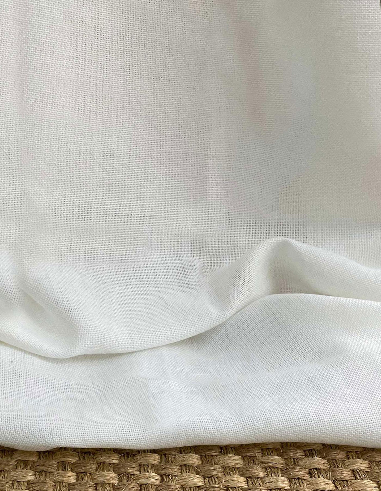 Gaston Y Daniela JAZMIN BLANCO Drapery Fabric