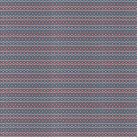 Gaston Y Daniela CAUCASO NAVY FRESA Upholstery Fabric