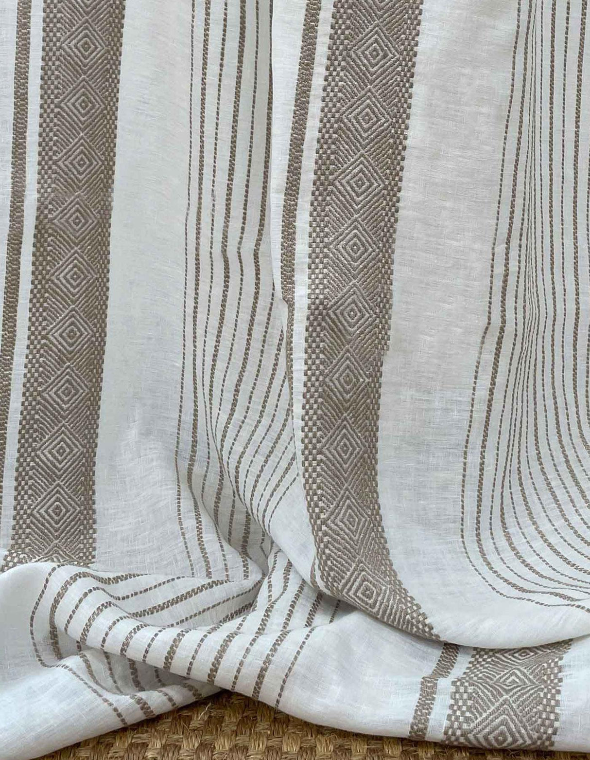 Gaston Y Daniela LHOTSE NATURAL Drapery Fabric