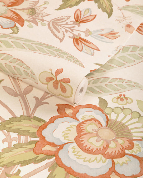 Lee Jofa DAVENPORT PAPER CORAL Wallpaper