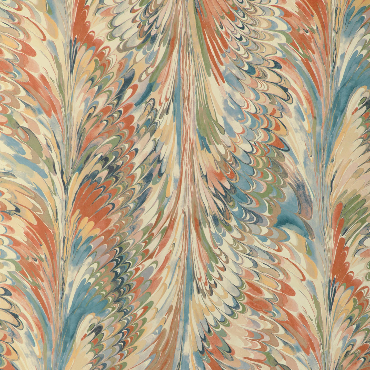 Lee Jofa Taplow Paper Clay/Blue Wallpaper – DecoratorsBest
