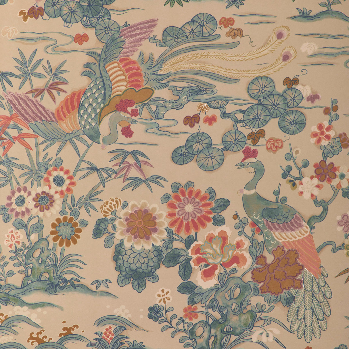 Lee Jofa SAKURA PAPER SHORE Wallpaper