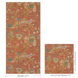 Lee Jofa SAKURA PAPER CLAY Wallpaper