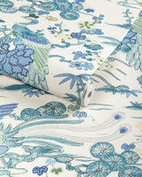 Lee Jofa SAKURA PAPER TEAL Wallpaper