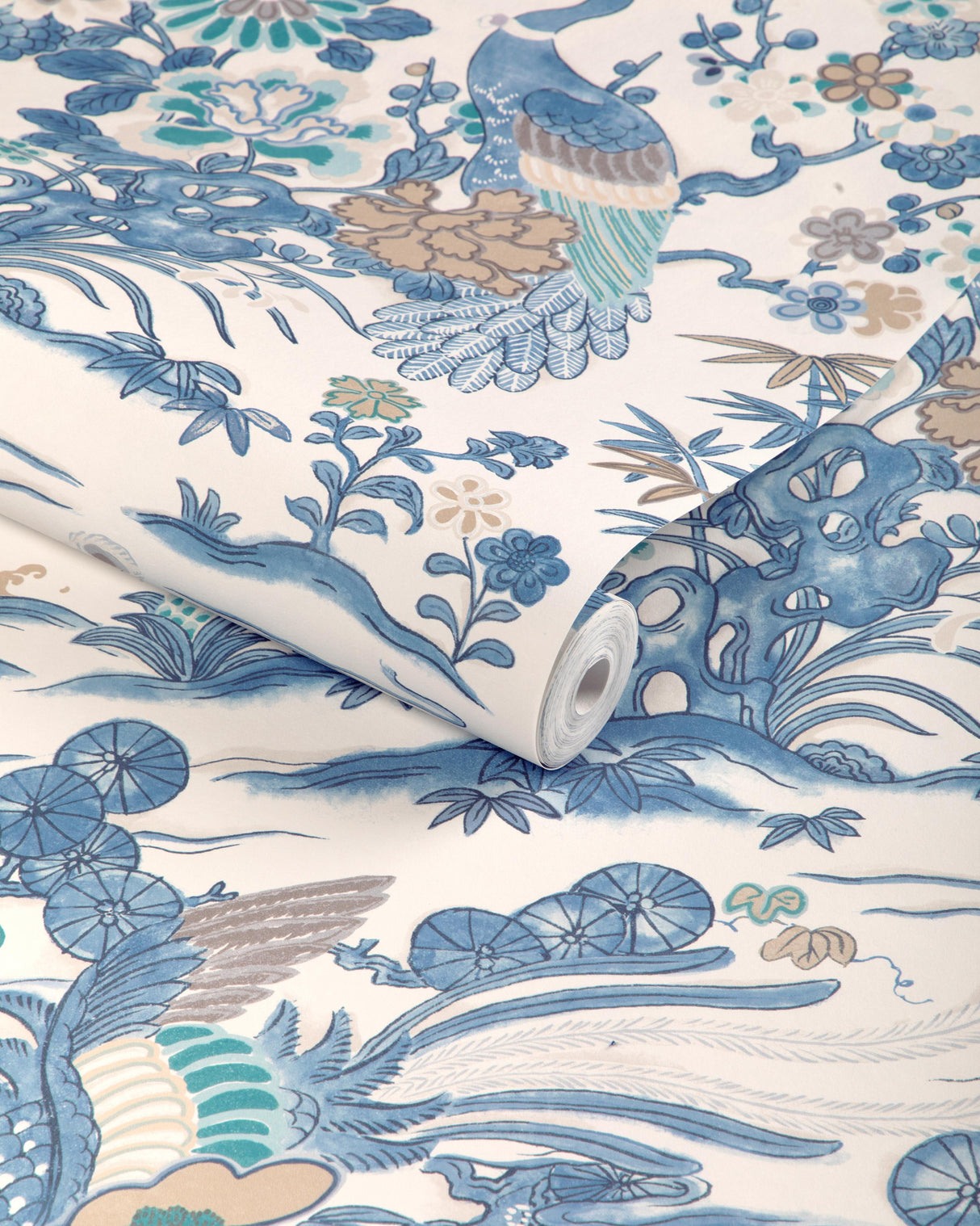 Lee Jofa SAKURA PAPER BLUE Wallpaper