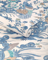 Lee Jofa SAKURA PAPER BLUE Wallpaper