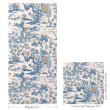 Lee Jofa SAKURA PAPER BLUE Wallpaper