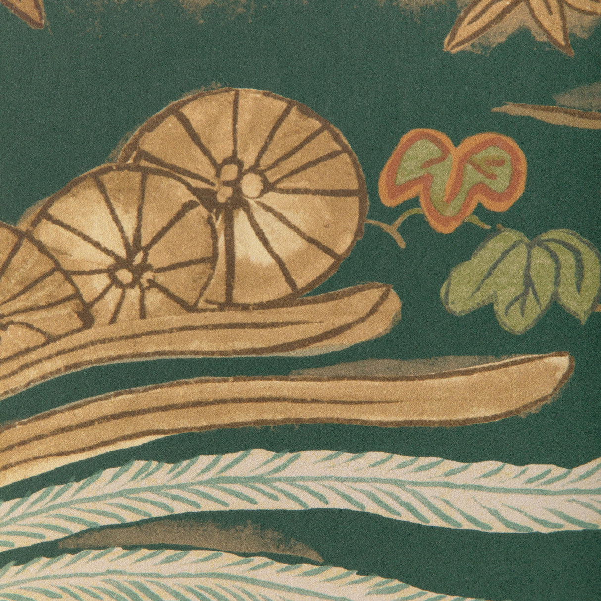 Lee Jofa SAKURA PAPER GREEN Wallpaper