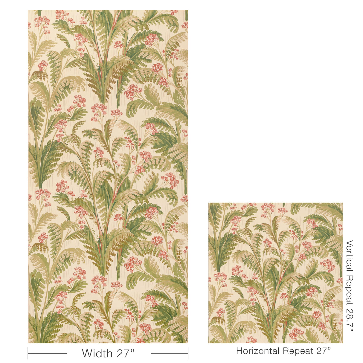 Lee Jofa PASHLEY PAPER BERRY Wallpaper