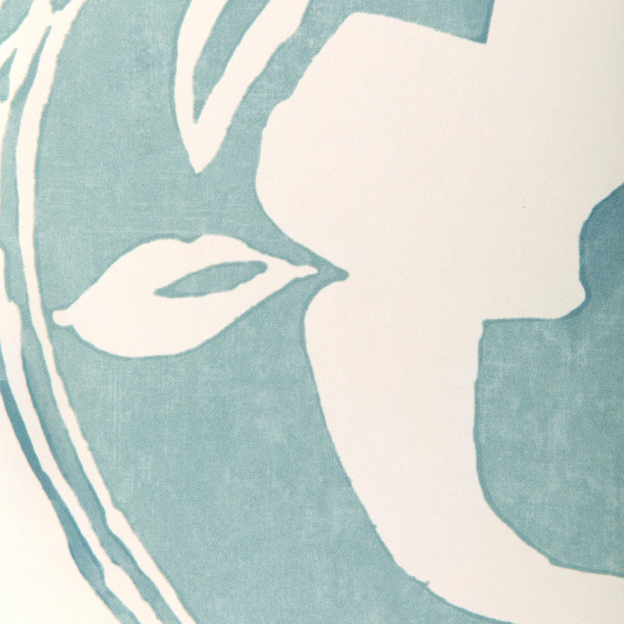 Lee Jofa CALATHEA PAPER AQUA Wallpaper