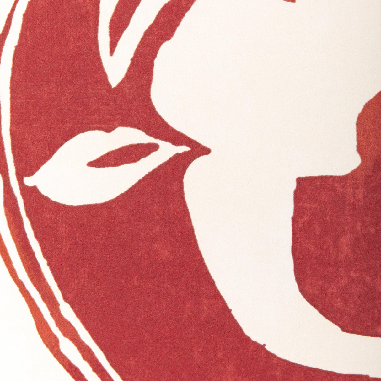 Lee Jofa CALATHEA PAPER RED Wallpaper