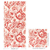 Lee Jofa CALATHEA PAPER RED Wallpaper