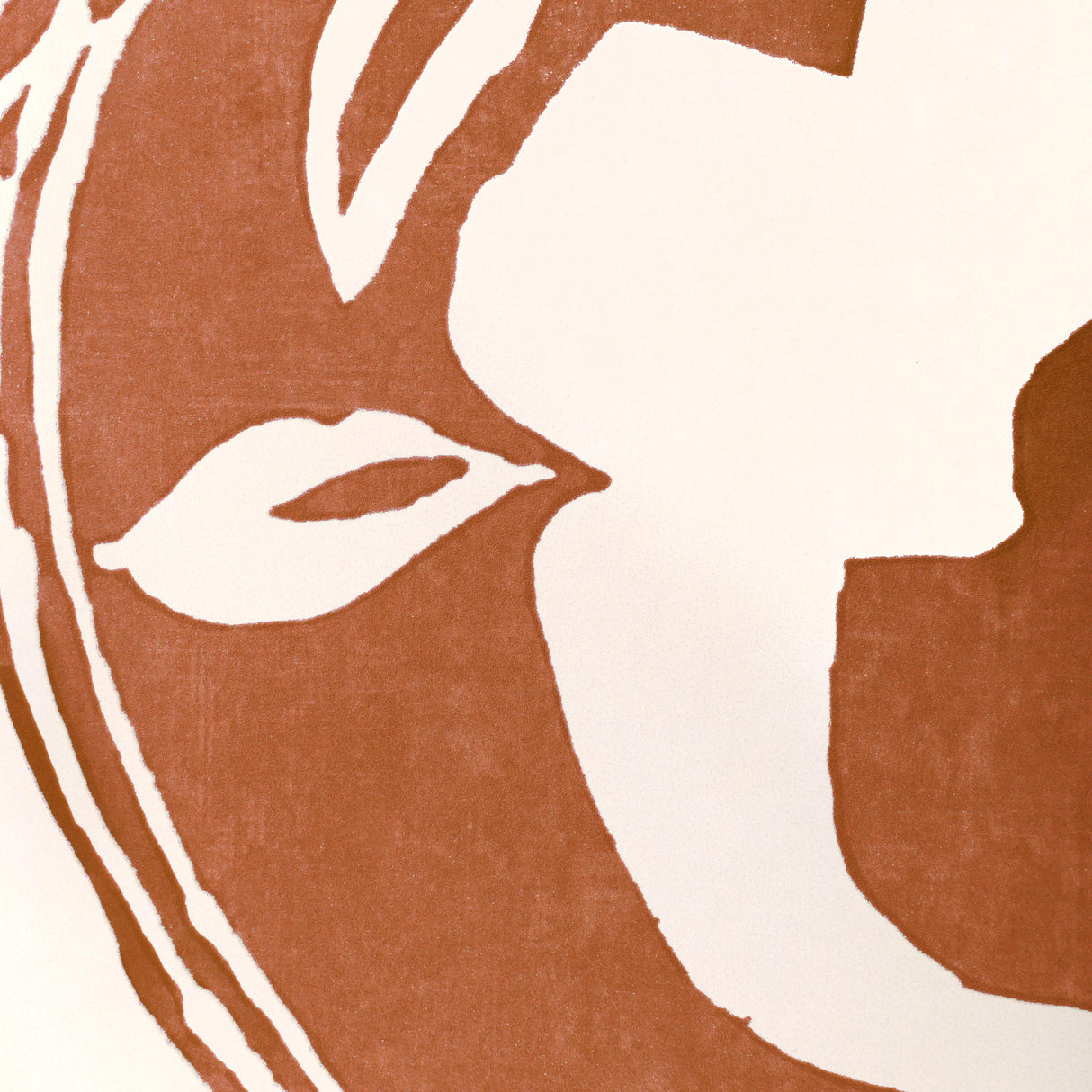 Lee Jofa CALATHEA PAPER CLAY Wallpaper