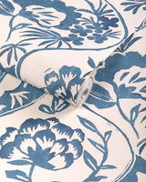Lee Jofa CALATHEA PAPER BLUE Wallpaper