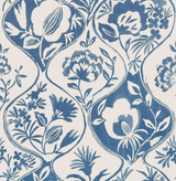 Lee Jofa CALATHEA PAPER BLUE Wallpaper
