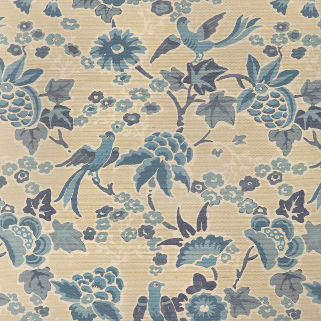 Lee Jofa POSY PAPER SAND/SKY Wallpaper