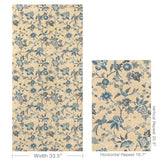 Lee Jofa POSY PAPER SAND/SKY Wallpaper