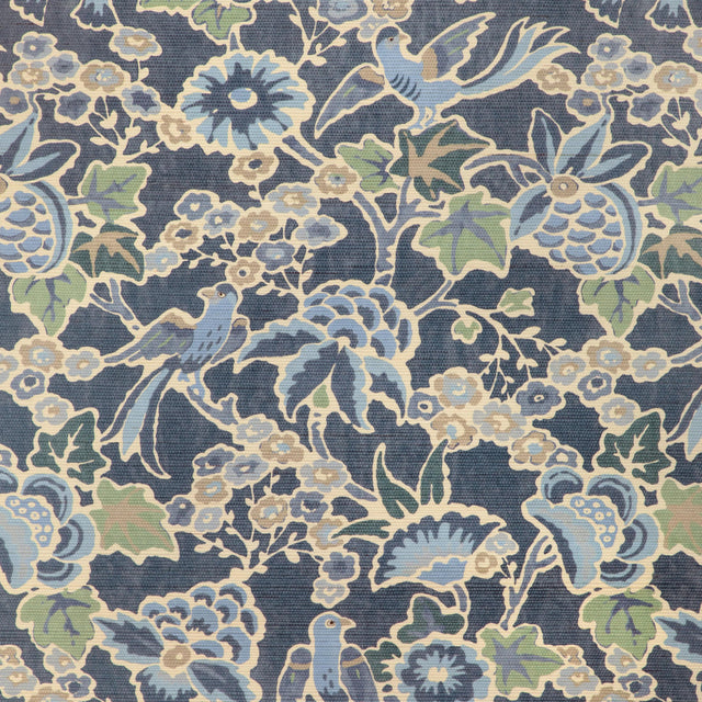 Lee Jofa POSY PAPER DENIM/SLATE Wallpaper