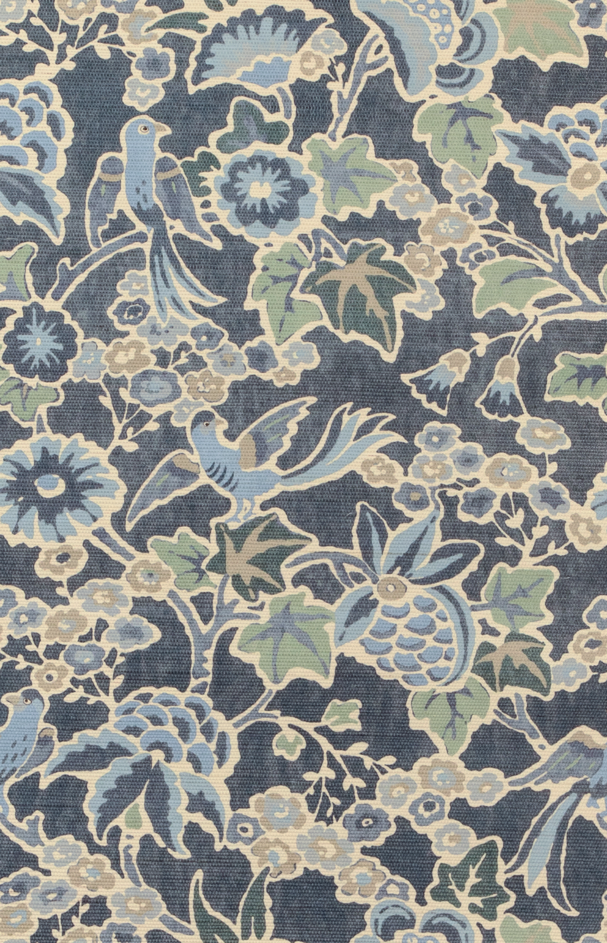 Lee Jofa POSY PAPER DENIM/SLATE Wallpaper