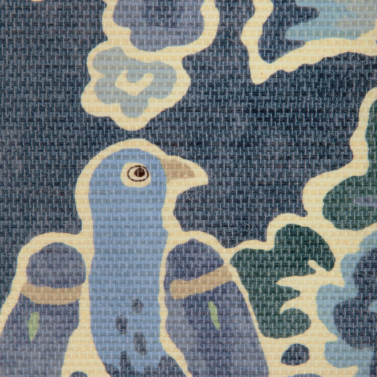 Lee Jofa POSY PAPER DENIM/SLATE Wallpaper