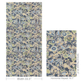 Lee Jofa POSY PAPER DENIM/SLATE Wallpaper